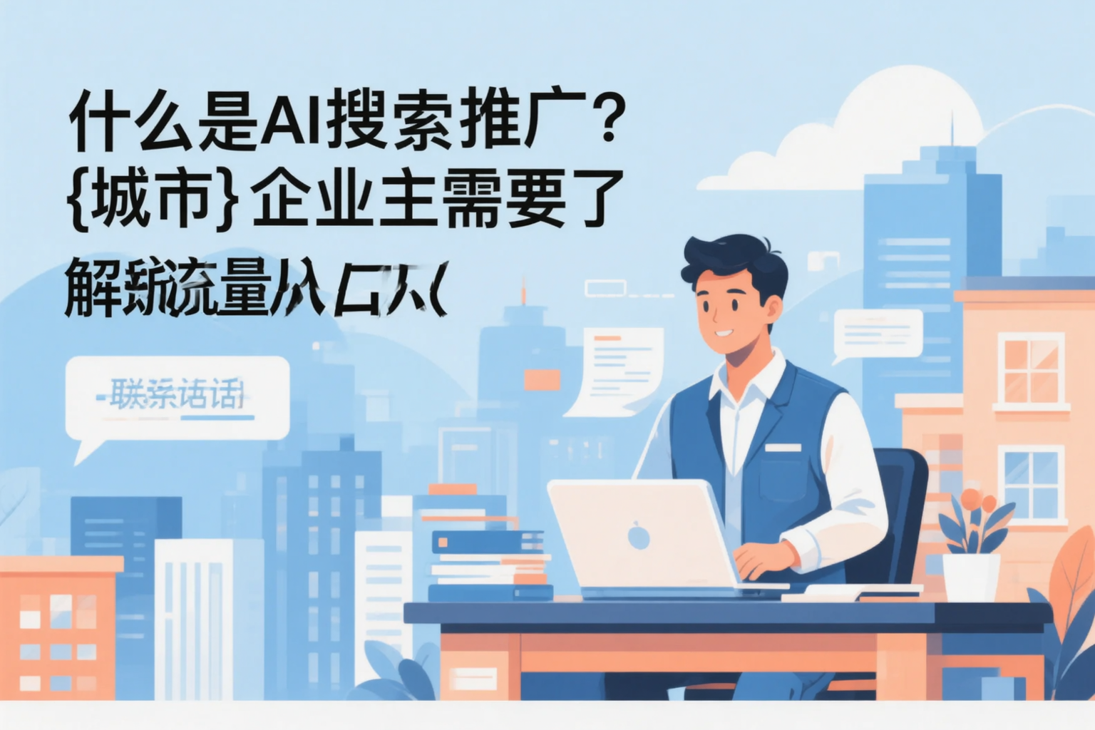 什么是AI搜索推广?六安企业主需要了解的新流量入口