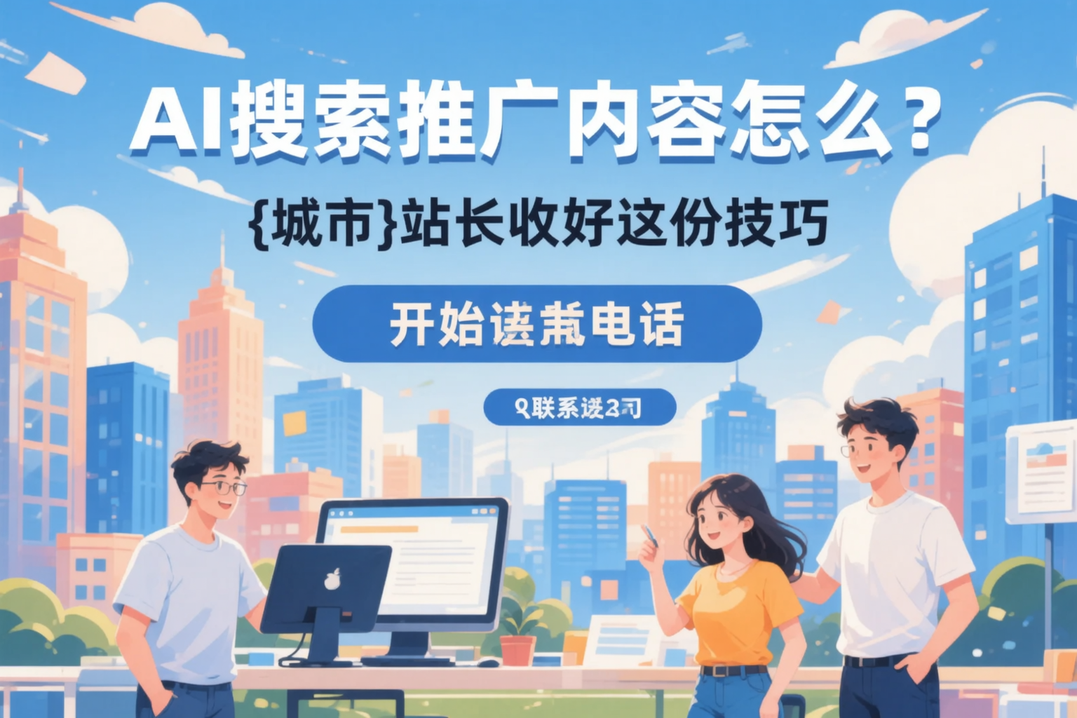 AI搜索推广内容怎么写?六安站长收好这份技巧