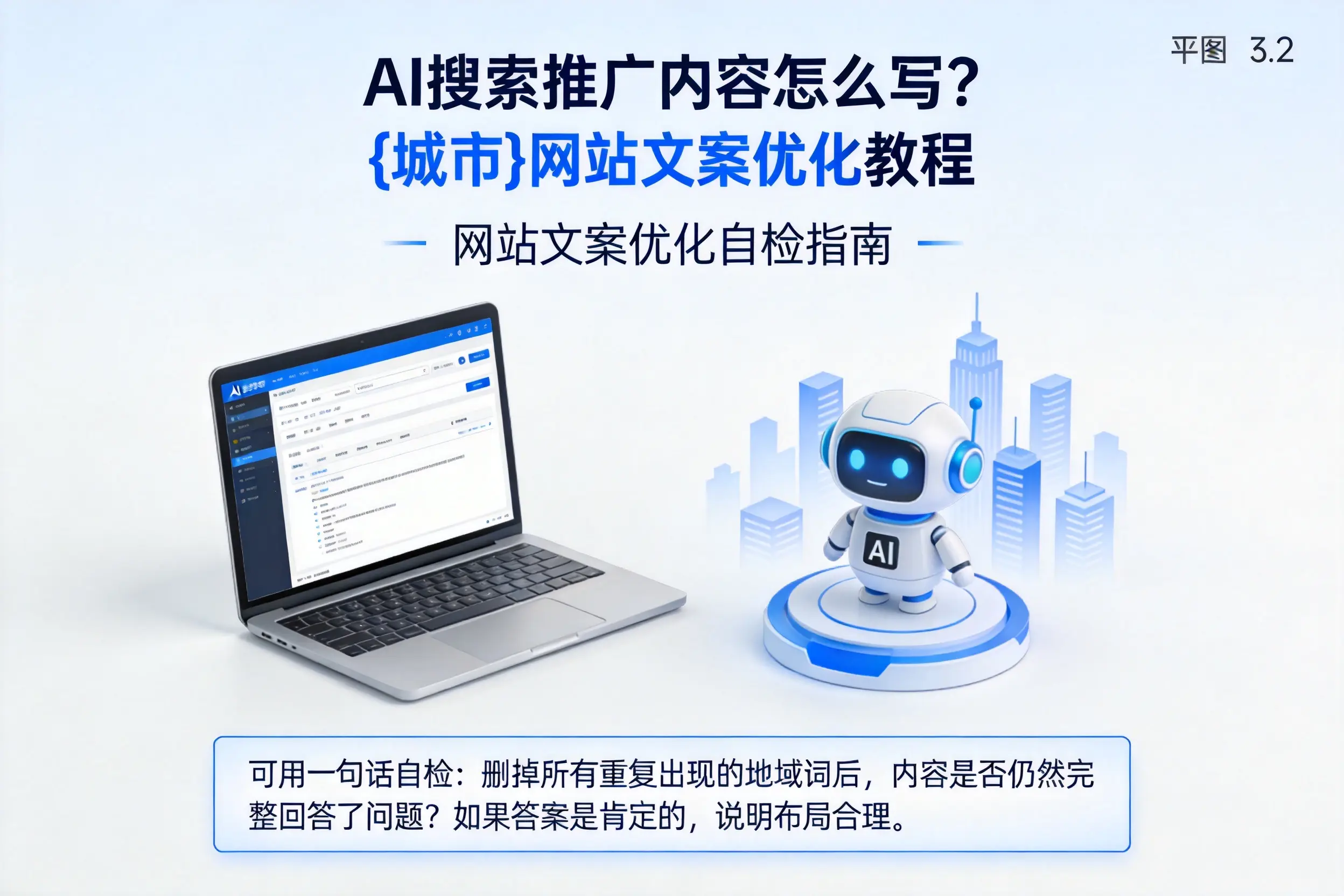 AI搜索推广内容怎么写?六安网站文案优化教程