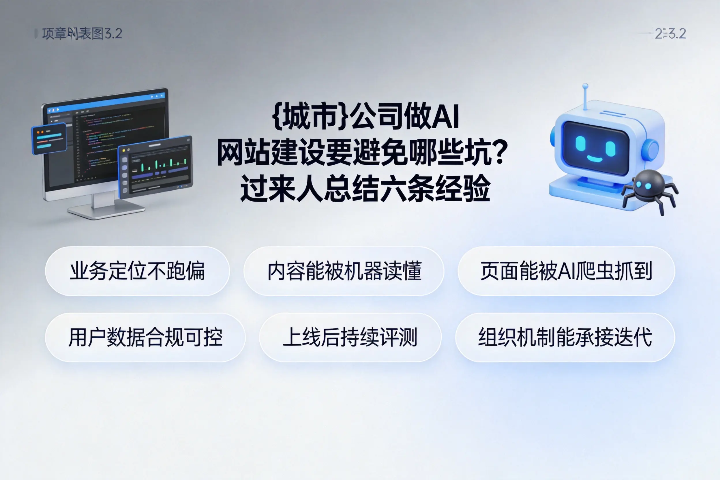 六安公司做AI网站建设要避免哪些坑?过来人总结六条经验