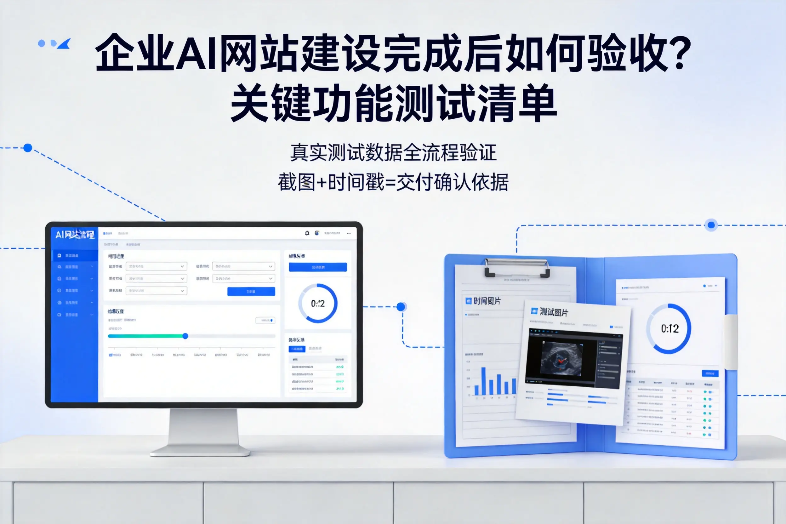 六安企业AI网站建设完成后如何验收?关键功能测试清单