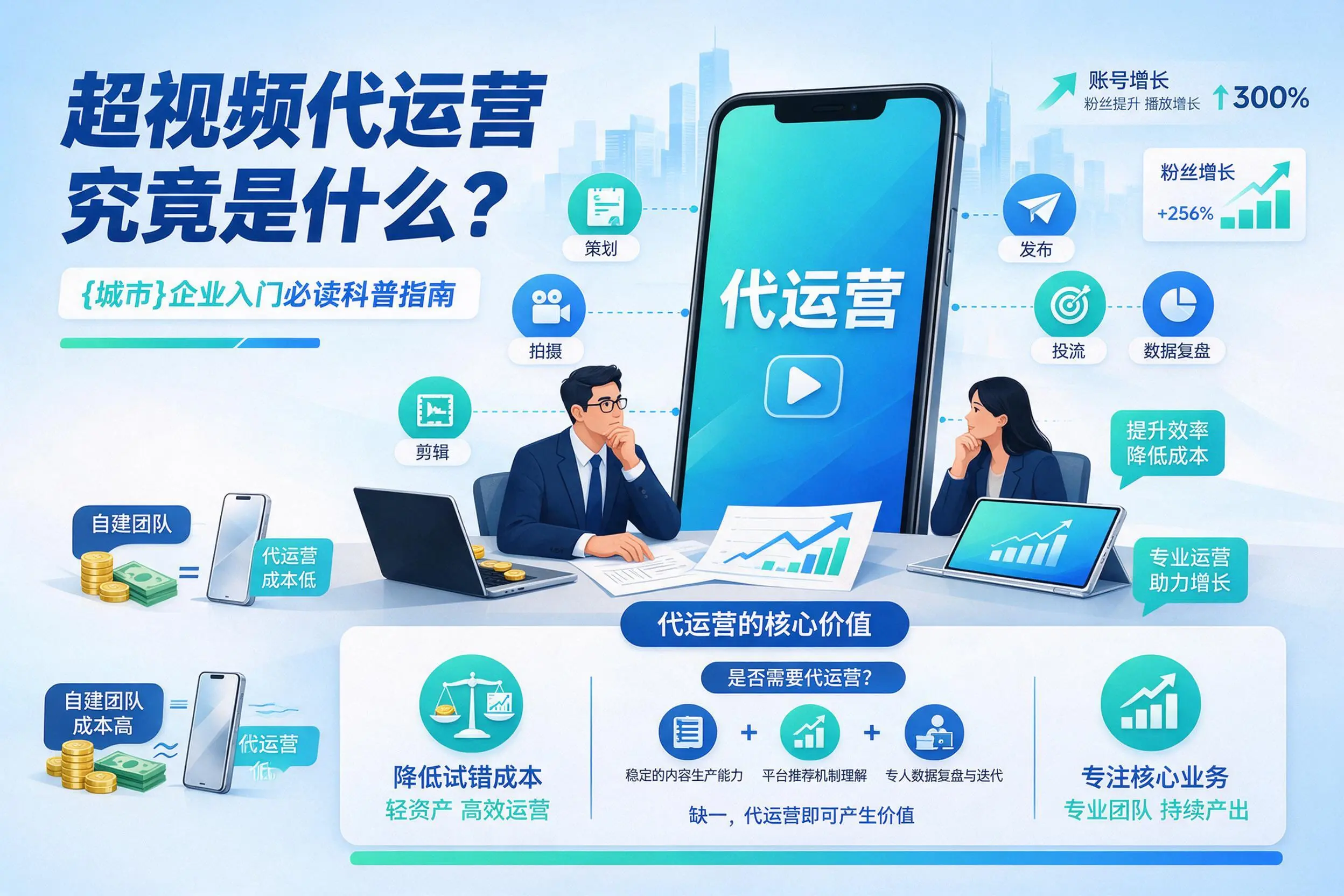 短视频代运营究竟是什么？六安企业入门必读科普指南