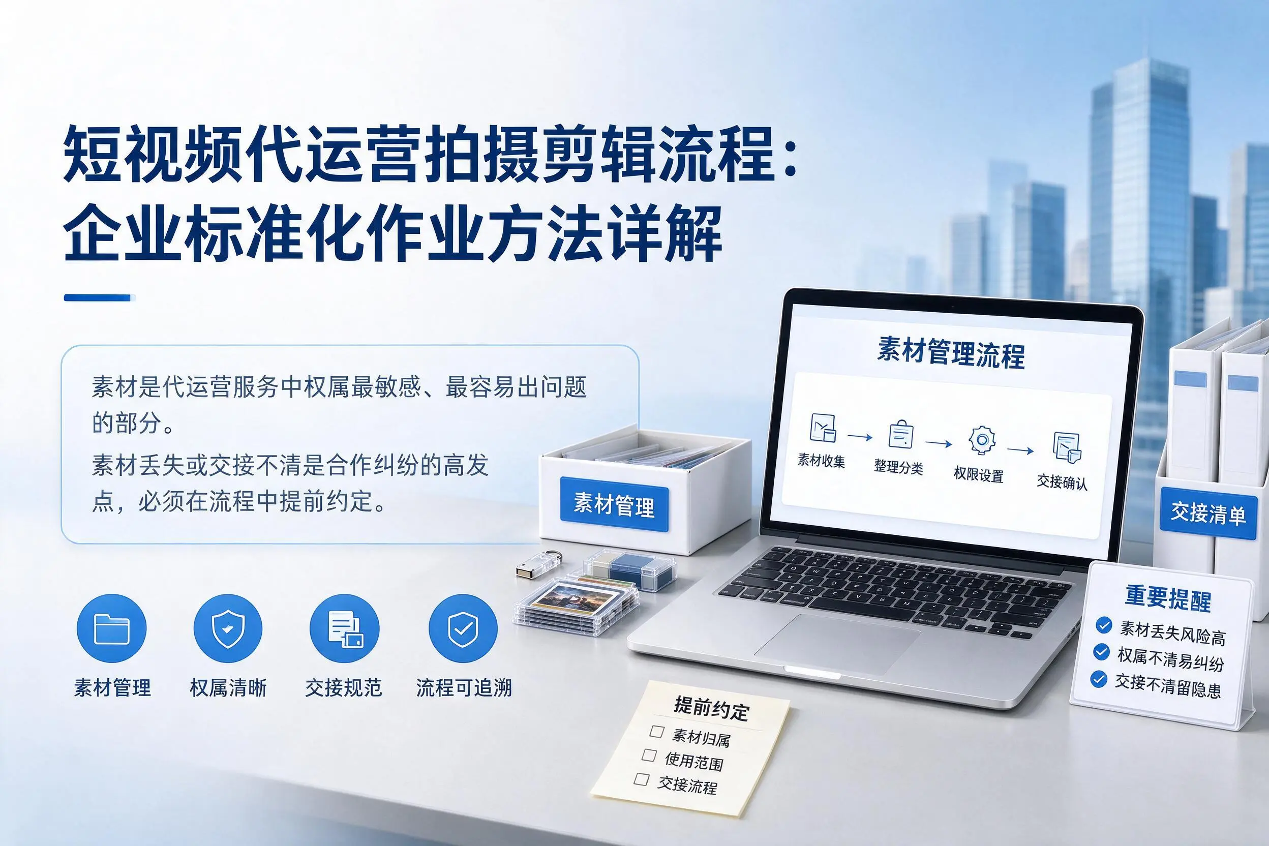 短视频代运营拍摄剪辑流程：六安企业标准化作业方法详解