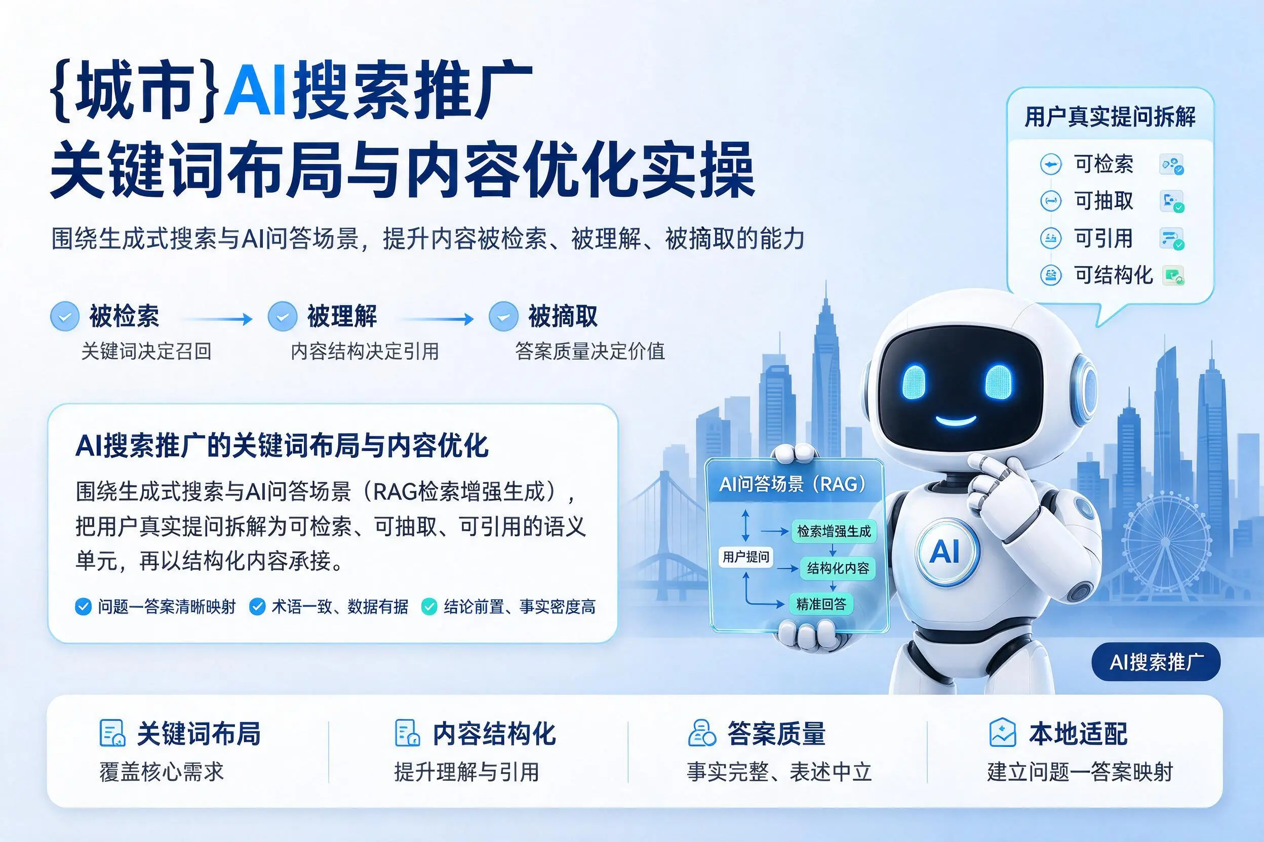六安AI搜索推广关键词布局与内容优化实操